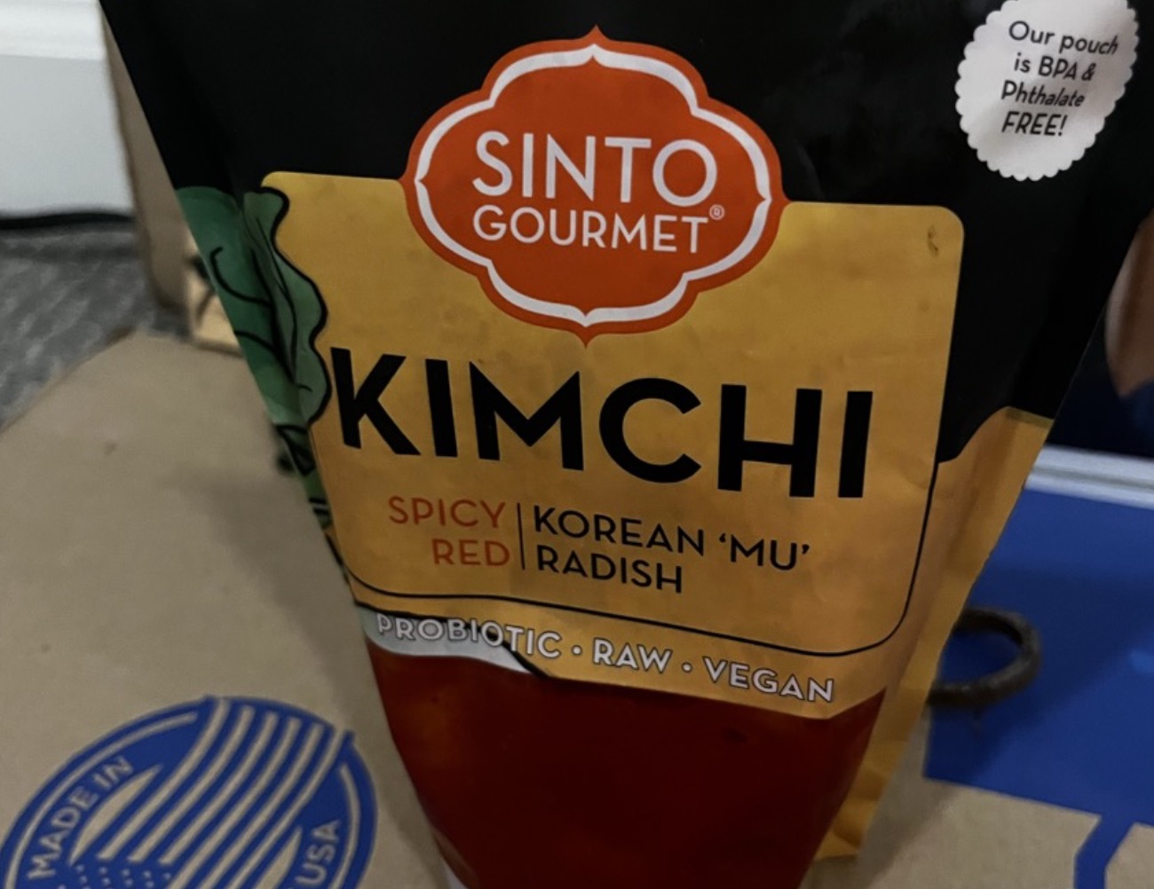 Sinto Gourmet Kimchi — Spicy Korean Mu Red Radish — dinner — rteks.net